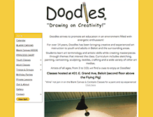 Tablet Screenshot of doodlesart.com